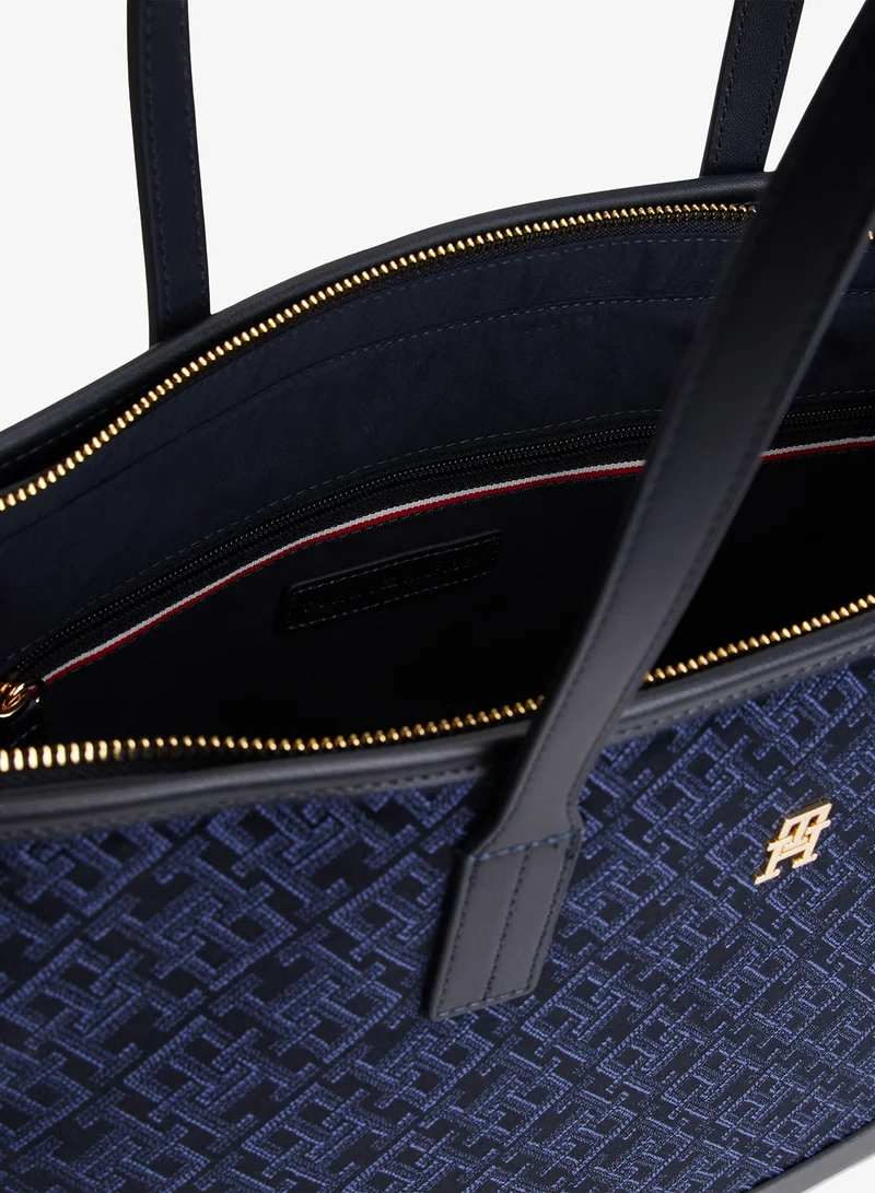 TOMMY HILFIGER  Jacquard Tote Bag for Women | Best Price UAE